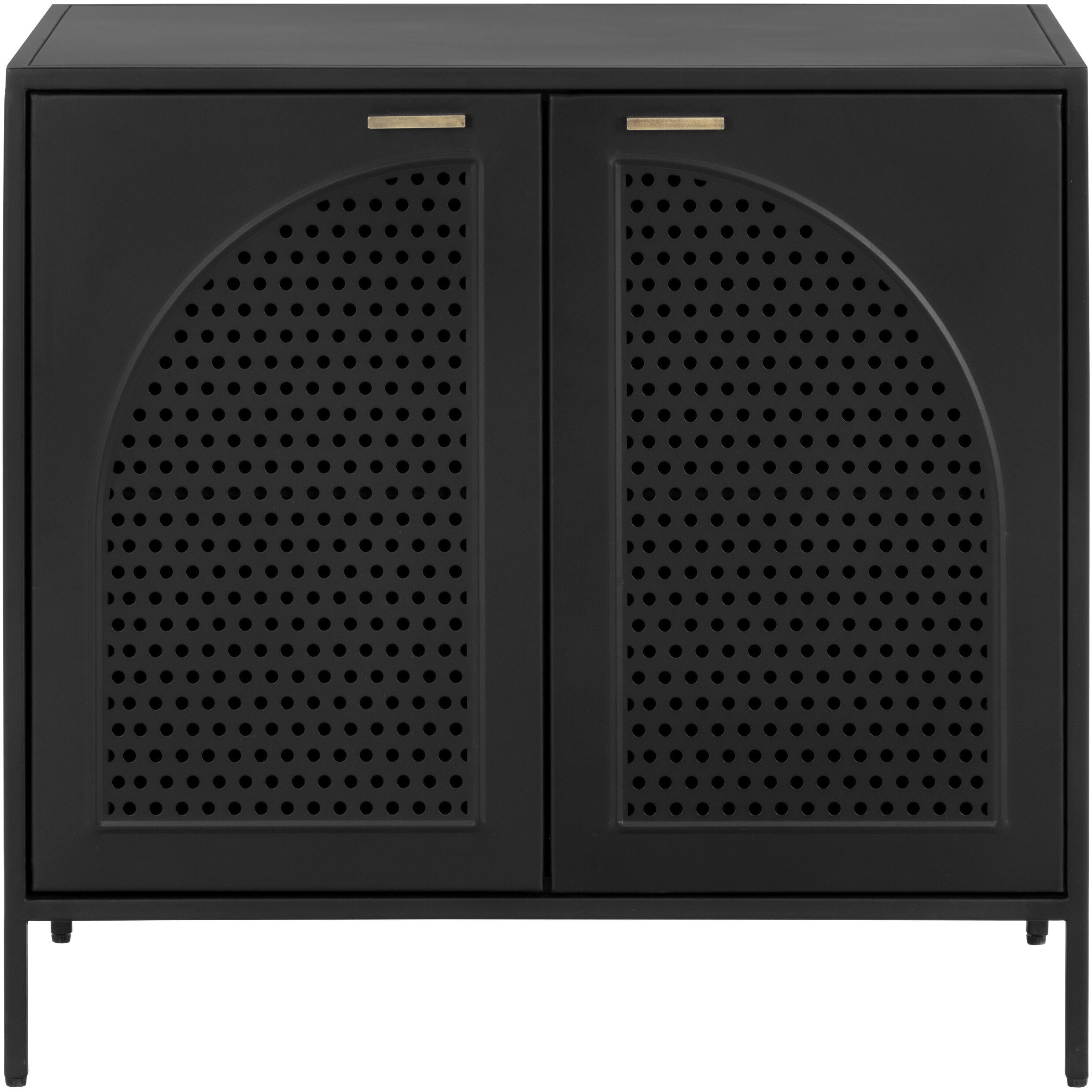 Aziza 28 X 26 inch Black Night Stand